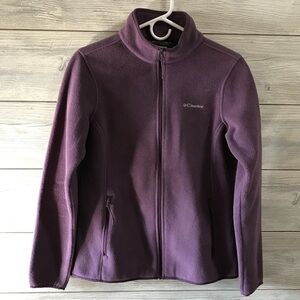 Women's Columbia Fleece Zip Up Jacket
